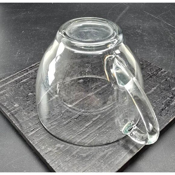 Arcoroc Clear Glass Coffee Tea Mug Hot & Cold Beverages DH1376 - Picture 2 of 5